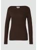 s.Oliver T-Shirt  in  8945_dunkelbraun