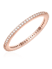 Glanzstücke München Ring Sterling Silber roségold Zirkonia weiß in roségold