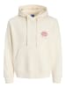 Jack & Jones Kapuzenpullover in Antique White
