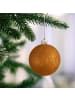 relaxdays 30-tlg. Weihnachtskugeln Set in Orange