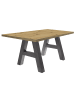 58 aufm Kessel ESSZIMMERTISCH Elia 4 160 x 90 x 75 Esstisch Graphit/Asteiche