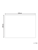 Beliani Kuscheldecke SALKA in Rosa - (W) 200 x (H) 1.5 x (L) 220 cm