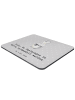 Mr. & Mrs. Panda Mousepad Judo Umarmungen mit Spruch in Grau Pastell