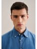 Seidensticker Casual Hemd Regular in Mittelblau