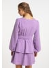 IZIA Damen Mini Kleid in Flieder