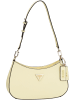 Guess Schultertasche Noelle Top Zip Shoulder Bag ZG in Pale Yellow