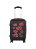 Naruto Koffer Clouds-ABS 4-Wheel Cabin in schwarz