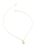 Guess Damen-Kette Love Tag Goldfarben