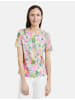 Gerry Weber T-Shirt 1/2 Arm in Grün/Lila/Pink Druck