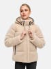 Kapuzenplüschjacke Kaguraa 16 in Beige