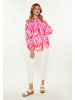 Usha Women Shirt in pink