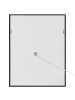 Beliani Badezimmerspiegel MARTINET in Silber - (W) 70 x (H) 90 x (L) 4 cm