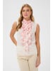 SAINT TROPEZ Ärmellose Bluse TilliSZ Gerade Passform in Ice