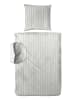 Hahn Bettwäsche Stone-Washed Style in grau