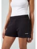 SNOCKS Sweatshorts Damen aus 100% Bio-Baumwolle 1 Stück in Schwarz