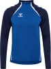 Hummel Trainingsjacke "Lead 2.0 Half Zip" in Blau