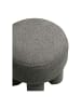 ebuy24 Pouf Frida Anthrazitgrau 43 x 43 cm
