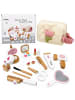 Wisam Kabeiqi Beauty-Set aus Holz, Make-up-Kosmetiktasche, Zubehör, 16-teilig