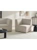 Beliani Sofaelement LEMVIG in Beige - (W) 83 x (H) 78 x (L) 83 cm