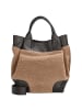 Abro Essential - Shopper medium (black/nickel) in camel