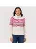 Krimson Klover Strickpullover Helena Sweater in snow