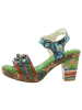 LAURA VITA Riemchensandalette in grün