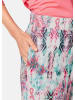 GOLDNER Attraktive Druckhose Louisa mit weichem Fall in bunt / gemustert