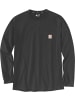 CARHARTT  T-Shirt "Midweight L/S 106656" in Schwarz