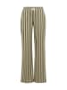 LSCN BY LASCANA Pyjamahose in dunkelgrün-gold-gestreift