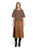 Betty Barclay Strickpullover kurzarm in Dark Coffee