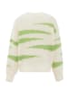 myMo Damen Sweater in WOLLWEISS LIMETTE