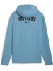 Puma Jacke "MCFC CasuaLongsleeve Hooded Jacket" in Blau
