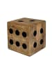 FineBuy Hocker "FB111299" in Braun /