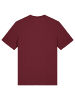 wat? Apparel T-Shirt Walross in Weinrot