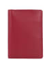 Esquire Oslo Kreditkartenetui RFID Leder 7,5 cm rot