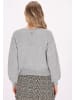 DreiMaster Vintage Damen Pullover in Grau Melange
