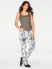 Heine Shirttop in oliv