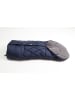 Kaiser Naturfellprodukte Kinderwagen-Fußsack Moony 2in1, Sherpa Fleece navy