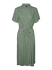 Vero Moda Hemdblusenkleid in Hedge Green