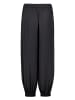 Zero  Schlupfhose mit elastischem Bund in Black Beauty