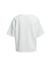 Milano Italy Roundneck Sweatshirt 1/2 Sleeve in Offwhite