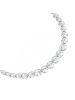 Lulu & Jane Armband aus Messing mit Zirkonia in silber
