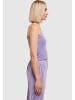 Urban Classics Urban Classics Damen Ladies Short Velvet Tube Top in lavender