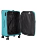 D&N Travel Line 6864 4-Rollen Trolley 66 cm petrol