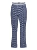 Betty Barclay Casual-Hose Slim Fit in Dunkelblau/Weiß