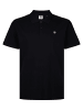 Petrol Industries Piqué-Poloshirt aus Baumwolle in Oversize ironhouse in Schwarz