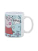 Peppa Pig Tasse im Geschenkkarton in Hell-Blau