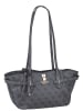 Guess Handtasche Yesba Girlfriend Shoulder in Coal Logo