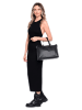 Luisa Vannini Henkeltasche in Schwarz