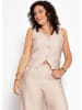 SASSYCLASSY Anzugweste in Beige